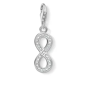 Sterling Silver Thomas Sabo Charm Club Eternity Zirconia