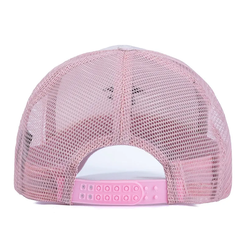 Stylish Women's Cap Summer Trucker Hats For Women Fashion Flying Horse Embroidery Baseball Cap Outdoor Streetwear Hat Cap