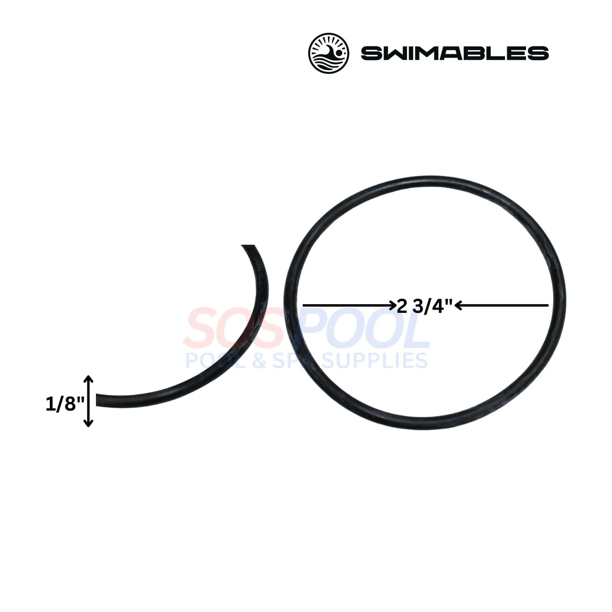 Swimables Drain Cap Assembly With O-Ring For Jandy JXI Heaters | R0523000 | SW-28-523