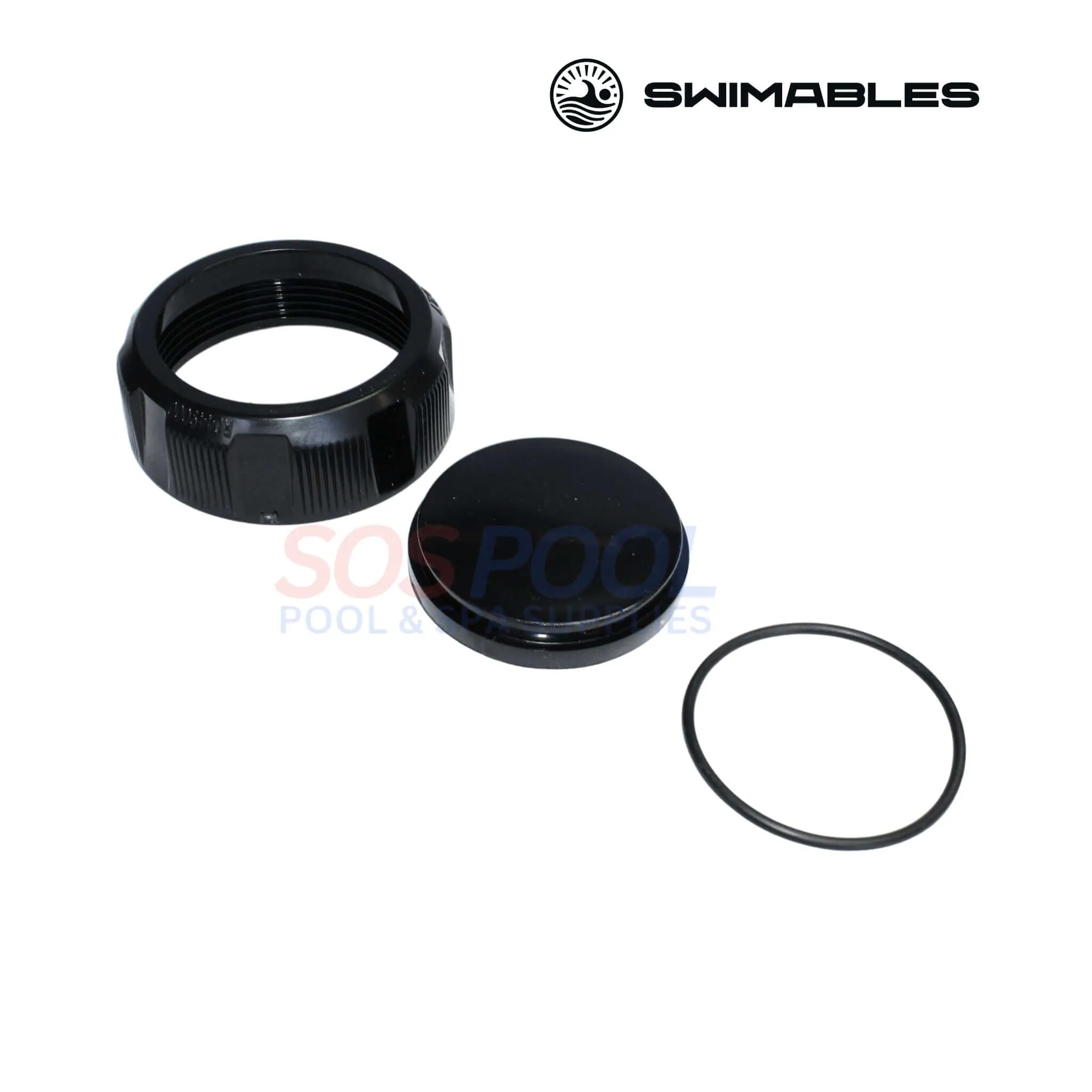 Swimables Drain Cap Assembly With O-Ring For Jandy JXI Heaters | R0523000 | SW-28-523