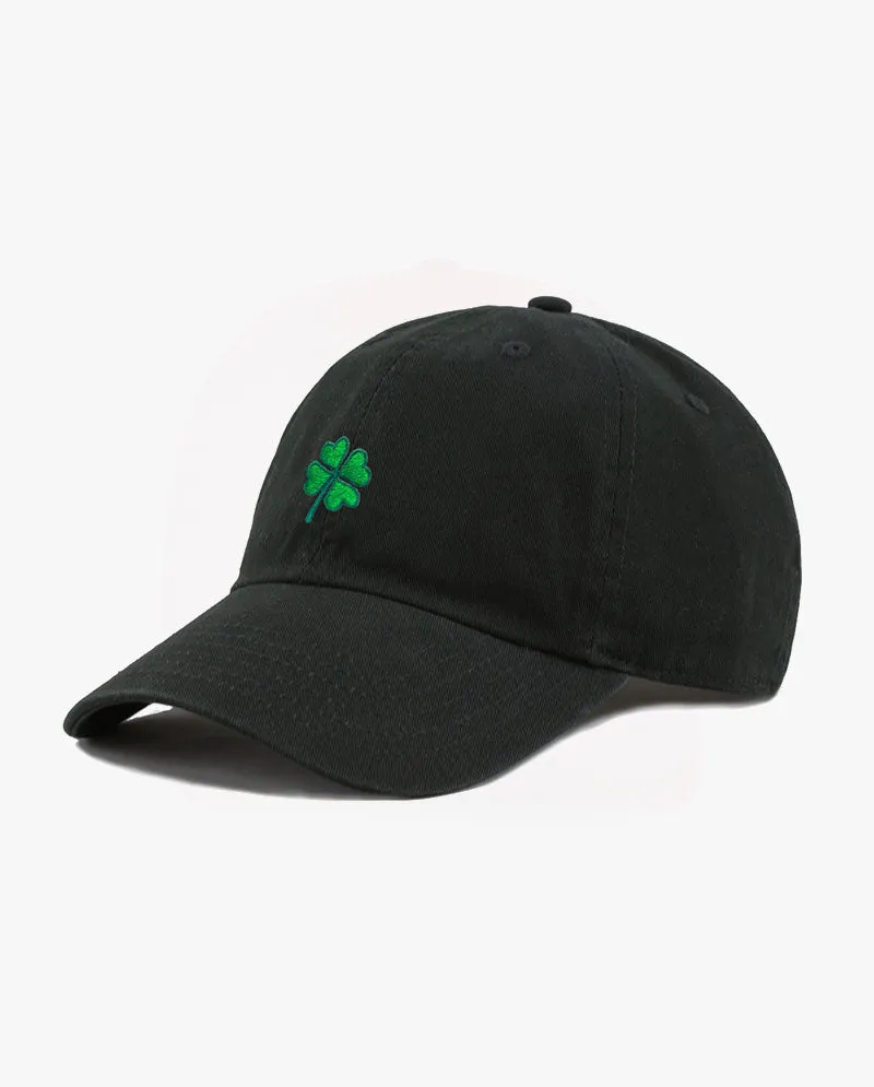The Hat Depot - Embroidered Clover Baseball Cap