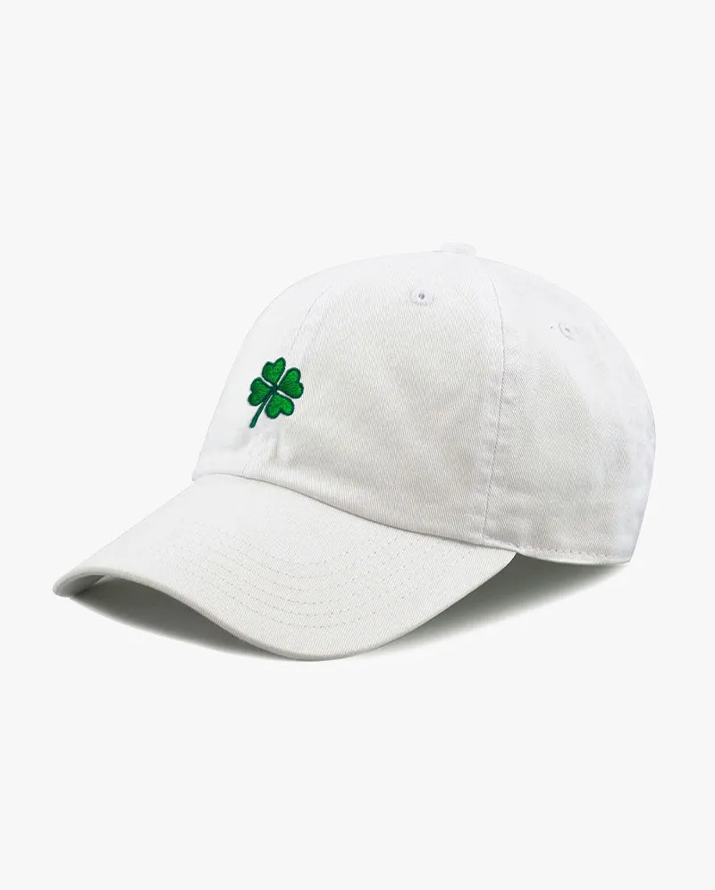 The Hat Depot - Embroidered Clover Baseball Cap