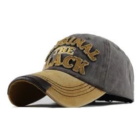 The Original Black Patched Baseball Cap