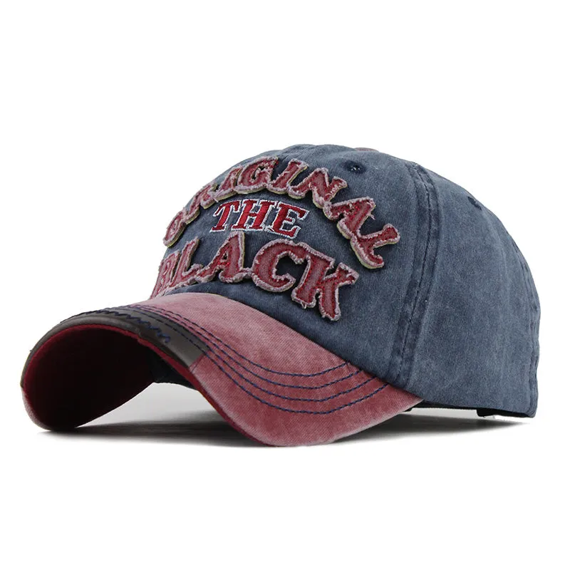 The Original Black Patched Baseball Cap