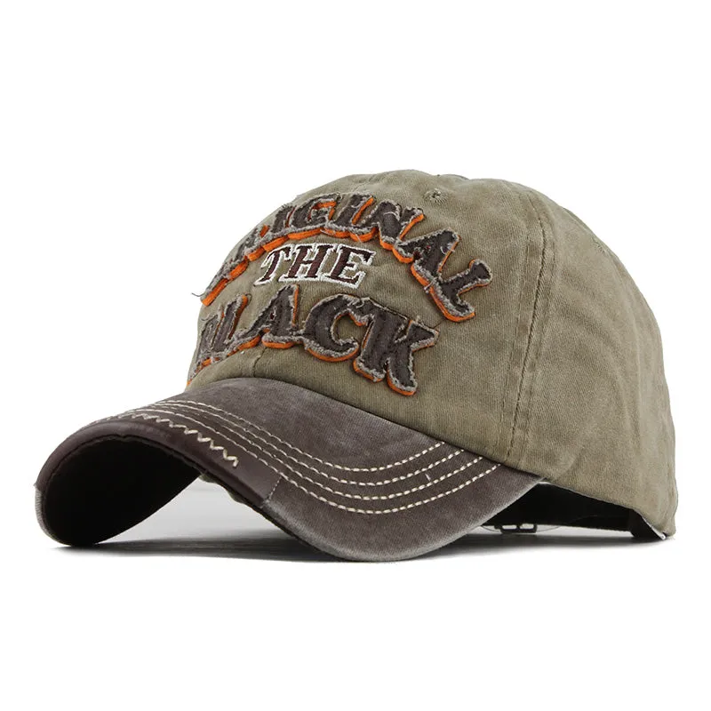 The Original Black Patched Baseball Cap