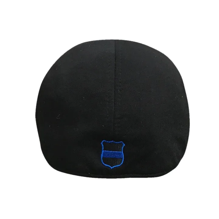 The Responder Boston Scally Cap - Police Black