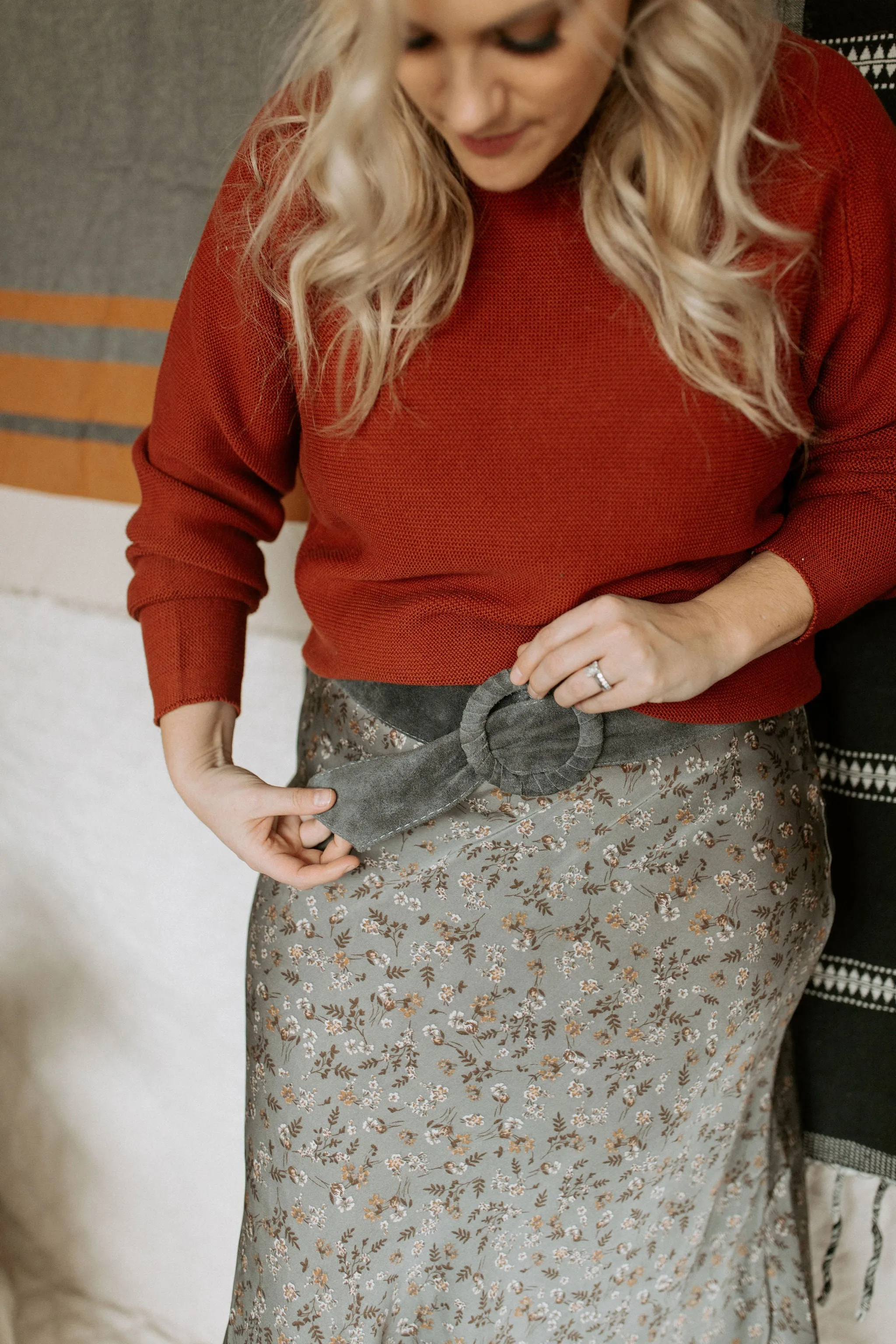 The Samantha Suede Belt - Various Colours