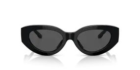 Tory Burch Kira Cat Eye Non-Polarized Sunglasses - Black/Gray