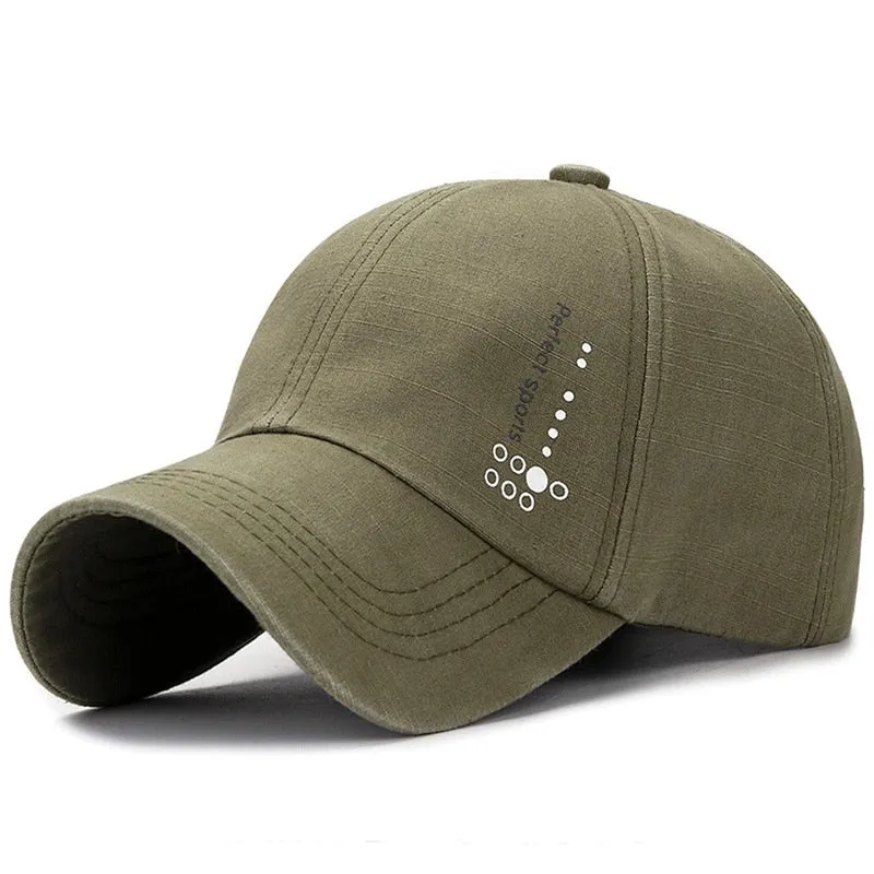 Washed Thin Baseball Caps Summer Men Sports Caps Women Sun Visor Hat Bone Casquette Homme Dad Hats Gorras Trucker Cap