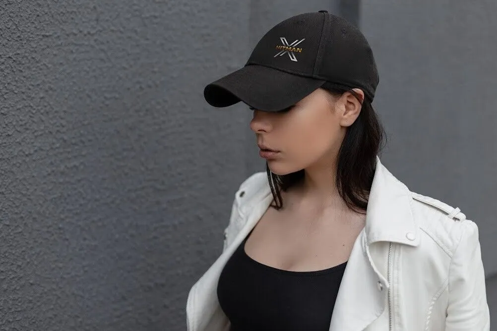 XHitman Stylish Modern, Sport Performance Adjustable Size Baseball Cap for Men and Women All Seasons Black