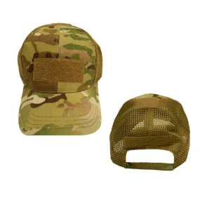 Youth Multicam Tactical Operators Cap w Mesh Back